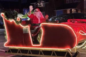 Santa and his Sleigh